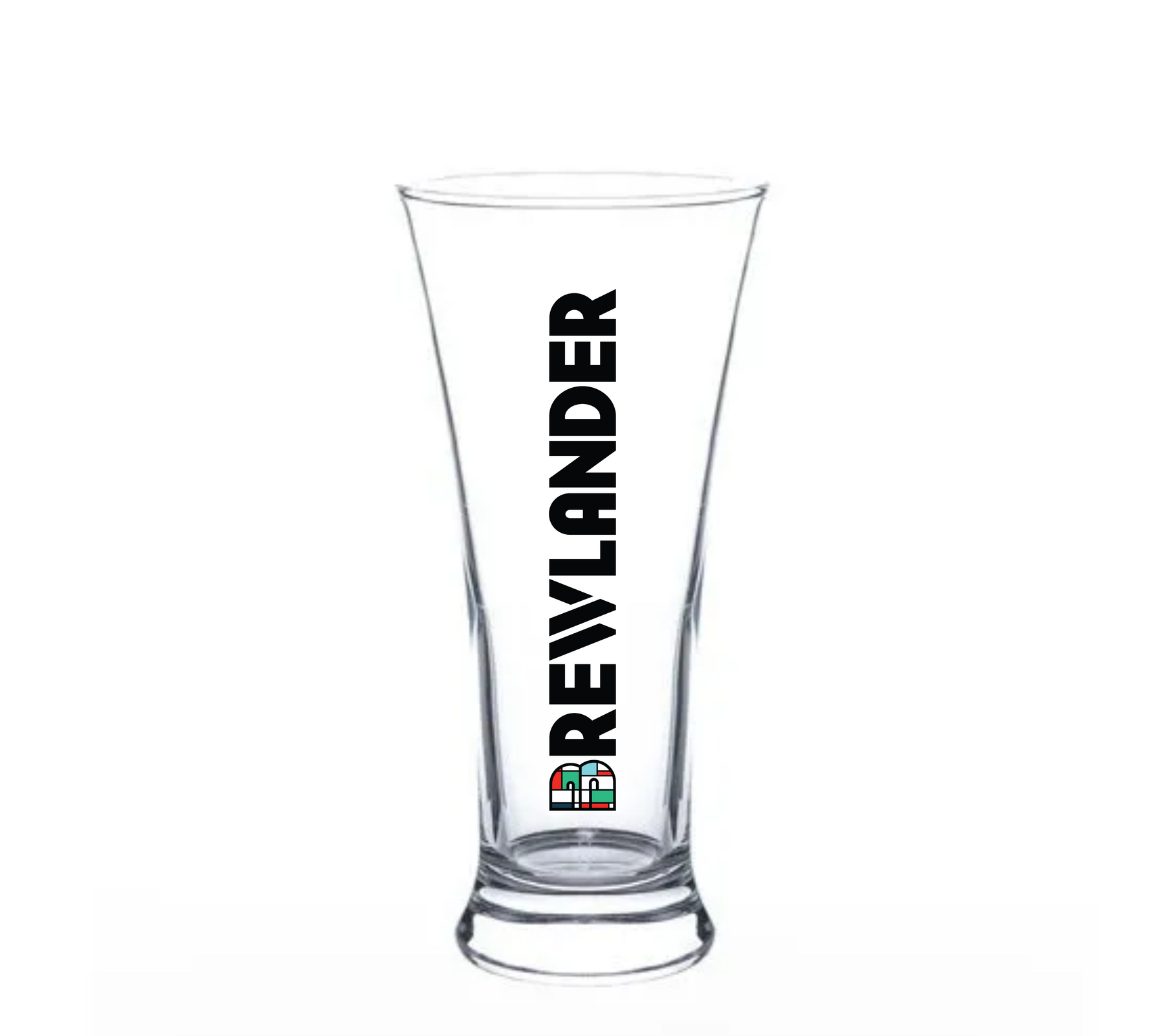 Brewlander Logo Pilsner Glass 330ml