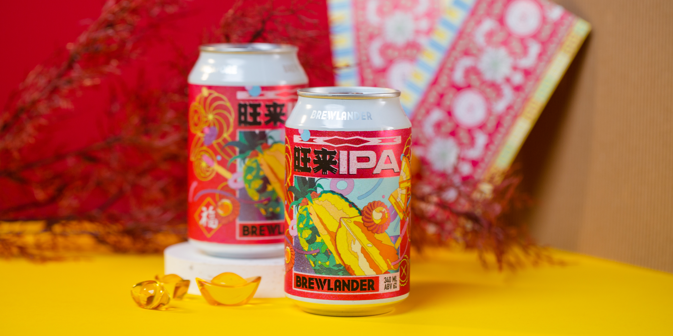 singapore local craft beer brewery award winning ipa pineapple chinese lunar new year bundle gift carton juicy tropical rabbit